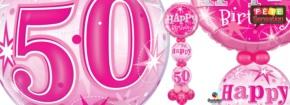 Ballon anniversaire 50 ans