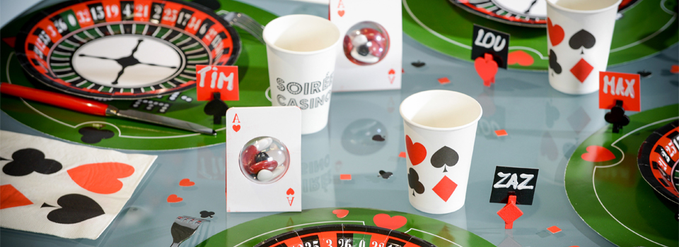 Soirée thème Casino Poker